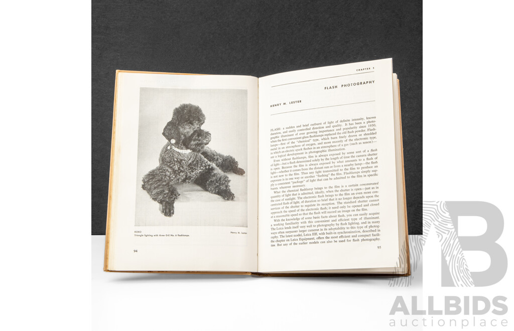 1953 Leica Manual by Willard D. Morgan and Henry M. Lester, Twelfth Edition