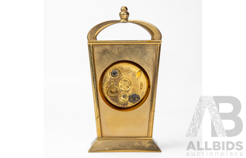 Vintage Angelus Eight Day Desk Clock