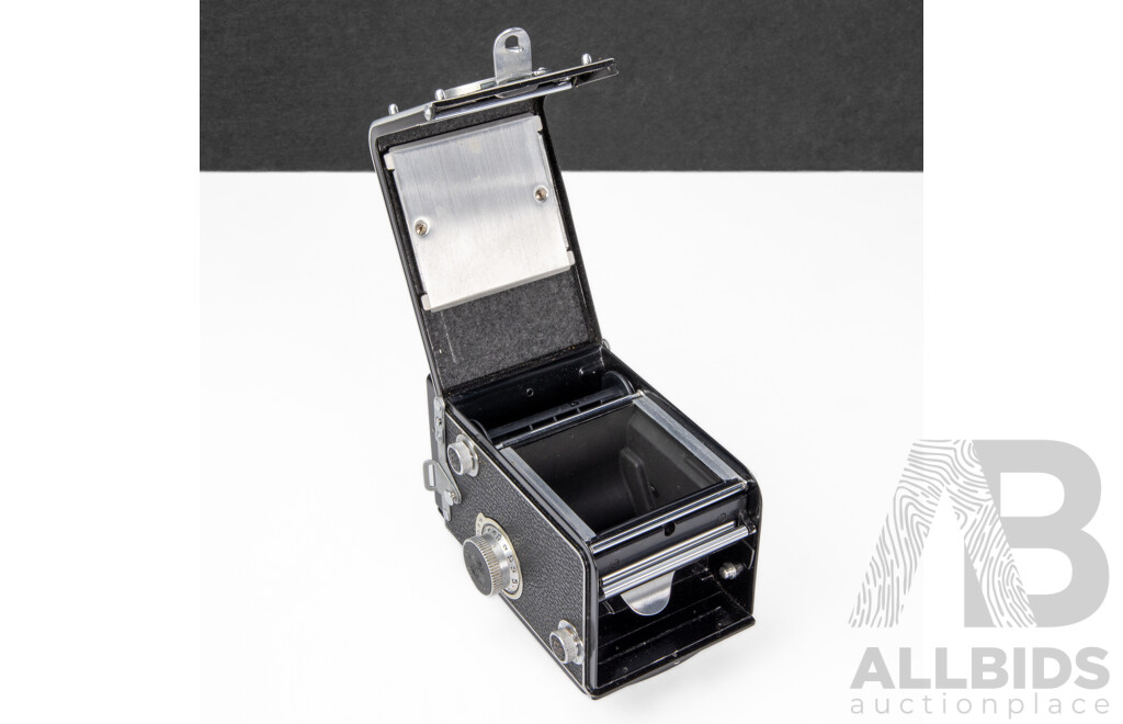 Pre War Rolleiflex Automat I TLR Camera with Carl Zeiss Jena Tessar 75mm F/3.5 Lens and Box