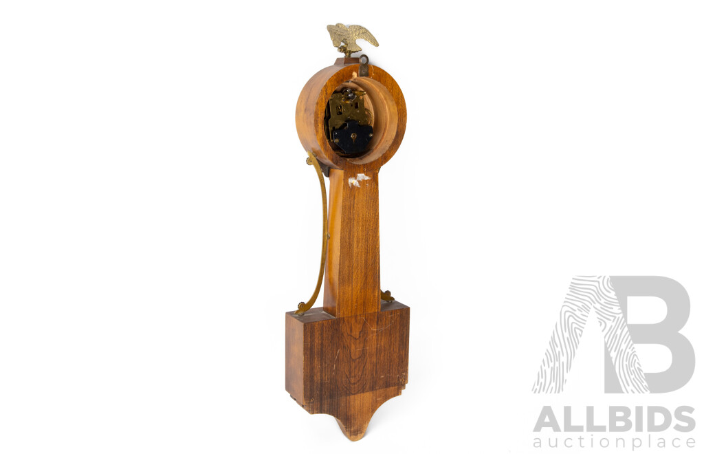 Vintage American Wall Mount Banjo Clock by Trend