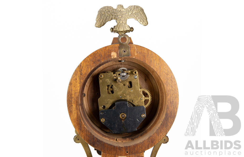 Vintage American Wall Mount Banjo Clock by Trend