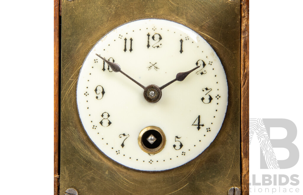 Vintage Miniature Georgian Style Long Case Clock
