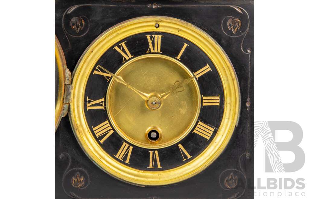 Victorian Marble Mantel Clock