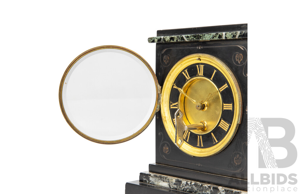 Victorian Marble Mantel Clock