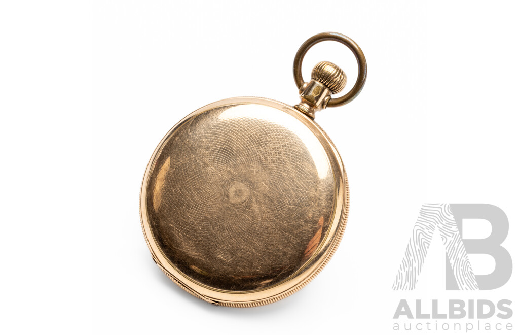 Vintage Elgin Gold Filled Pocket Watch - 8303807