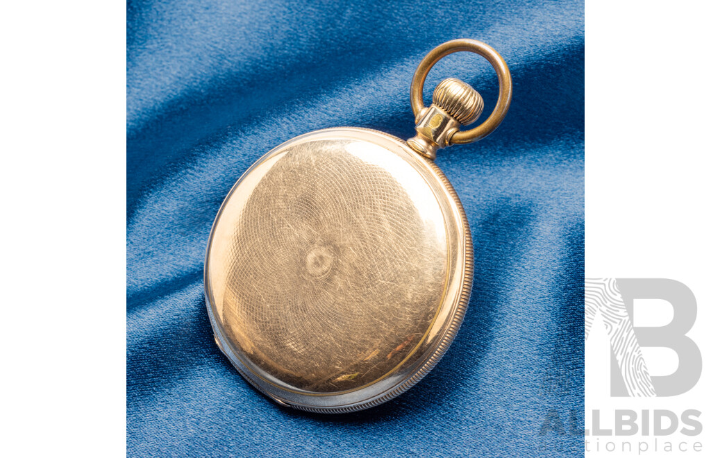 Vintage Elgin Gold Filled Pocket Watch - 8303807