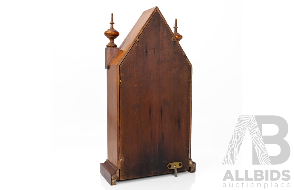 Vintage Timber Mantle Clock