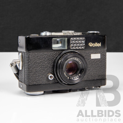 Rollei B35 35mm Film Camera with Triotar 40mm F/3.5 Lens