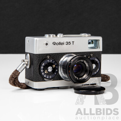 Rollei 35 T 35mm Film Camera with Tessar 40mm F/3.5 Lens