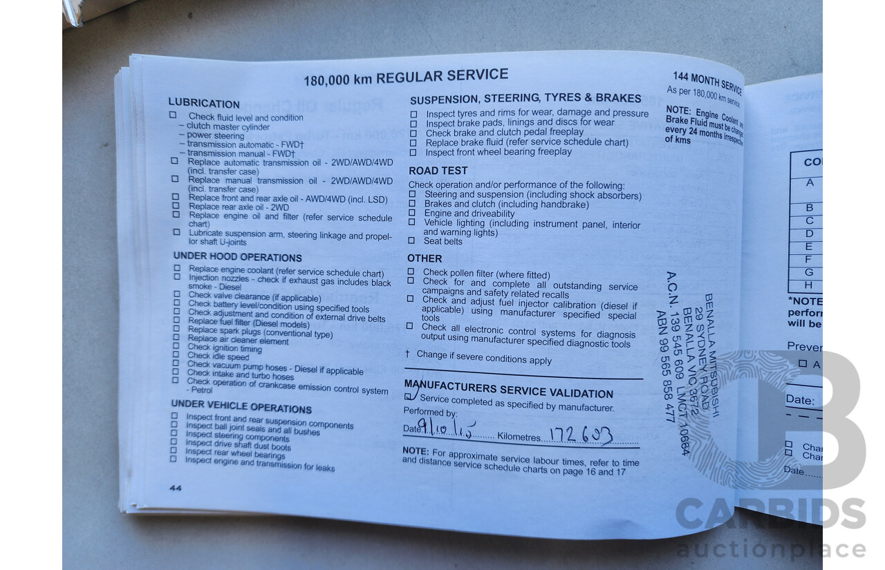 7/2007 Mitsubishi Lancer ES CH MY07 4d Sedan Yellow 2.4L