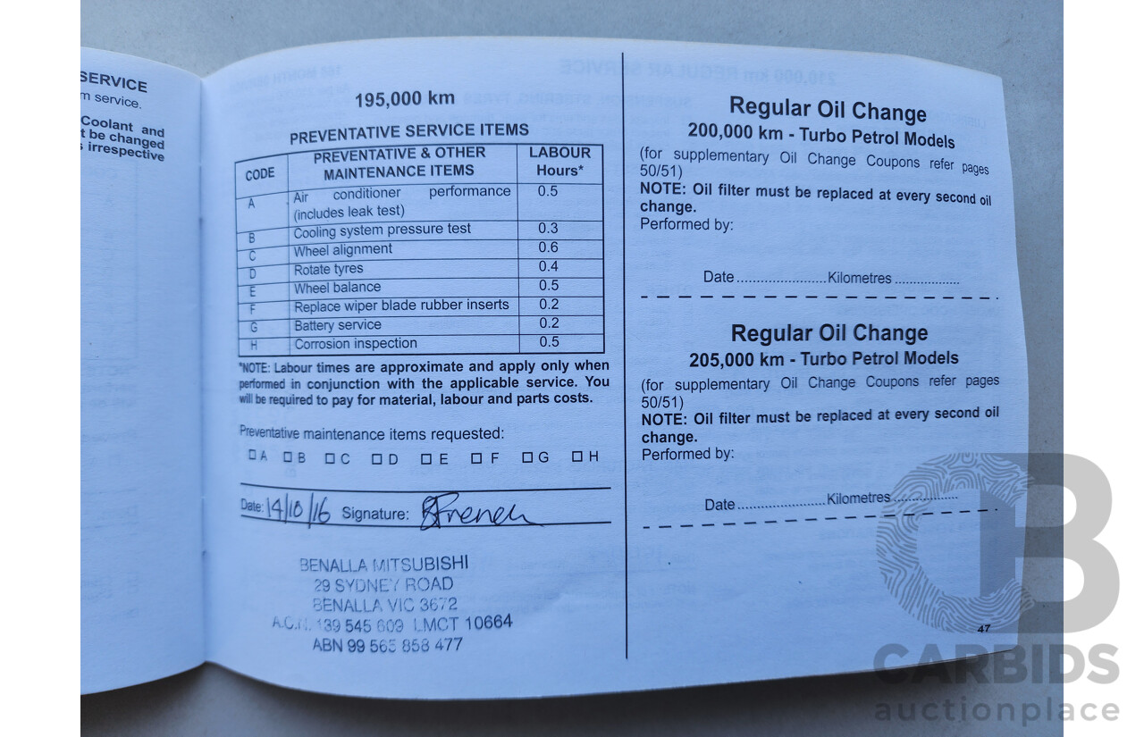 7/2007 Mitsubishi Lancer ES CH MY07 4d Sedan Yellow 2.4L