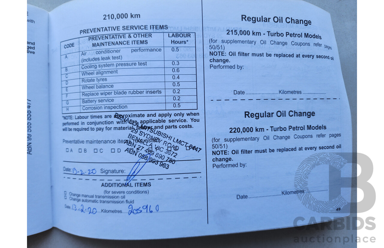 7/2007 Mitsubishi Lancer ES CH MY07 4d Sedan Yellow 2.4L