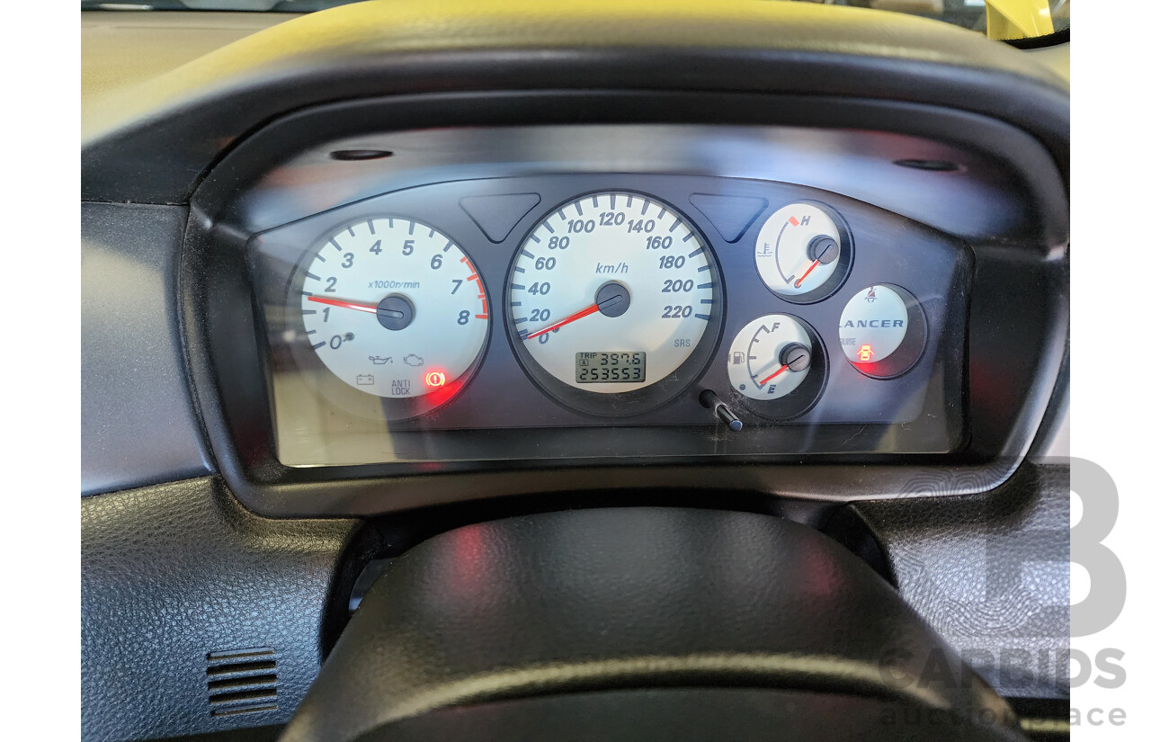 7/2007 Mitsubishi Lancer ES CH MY07 4d Sedan Yellow 2.4L