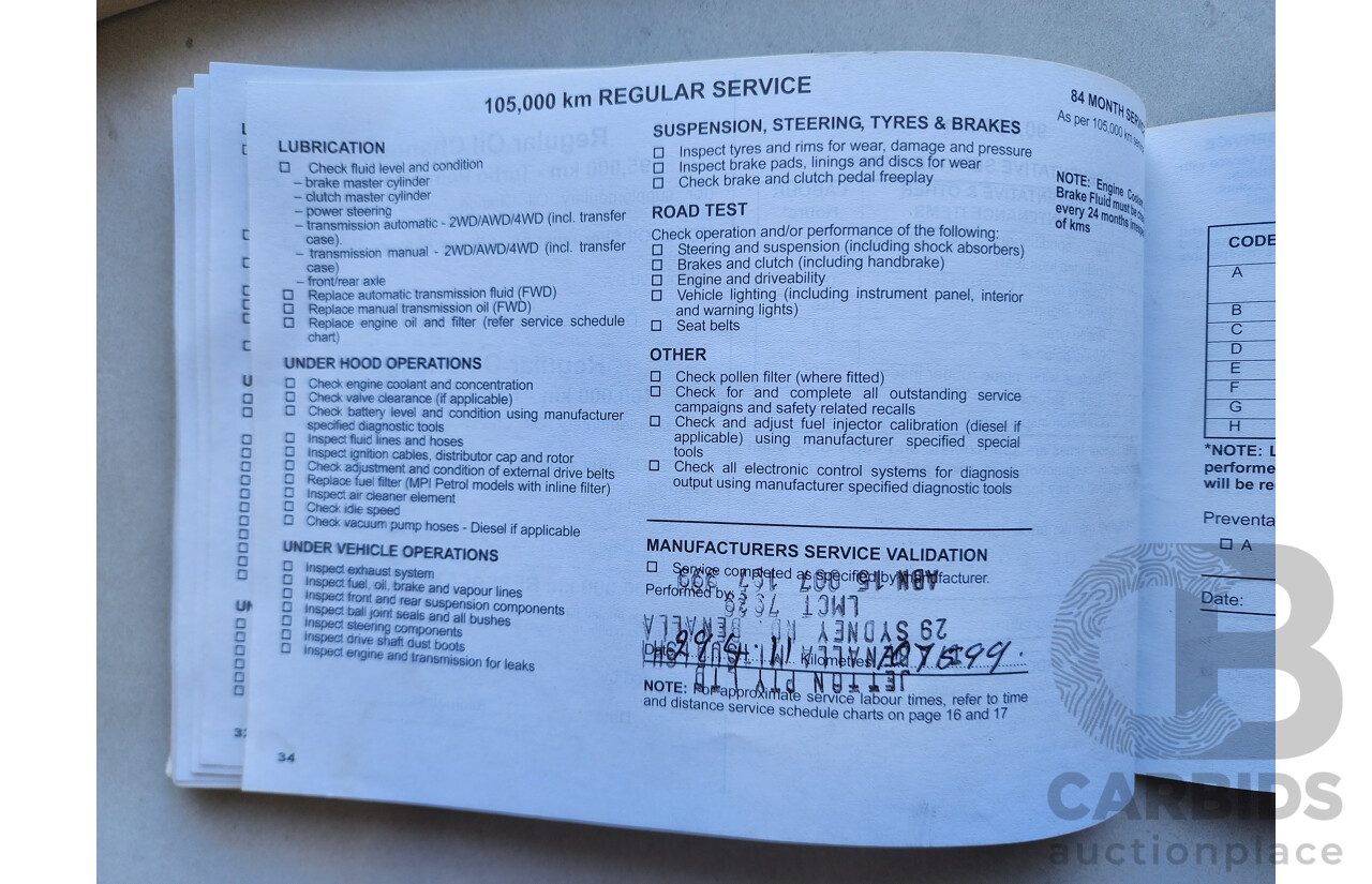 7/2007 Mitsubishi Lancer ES CH MY07 4d Sedan Yellow 2.4L