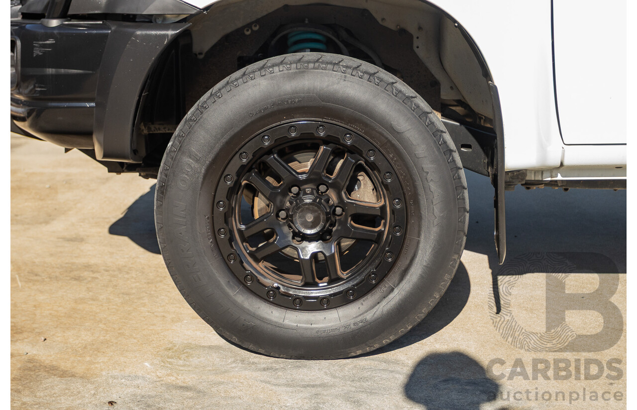 11/2018 Isuzu D-Max SX TF MY18 Crew C/Chas White Turbo Diesel 3.0L
