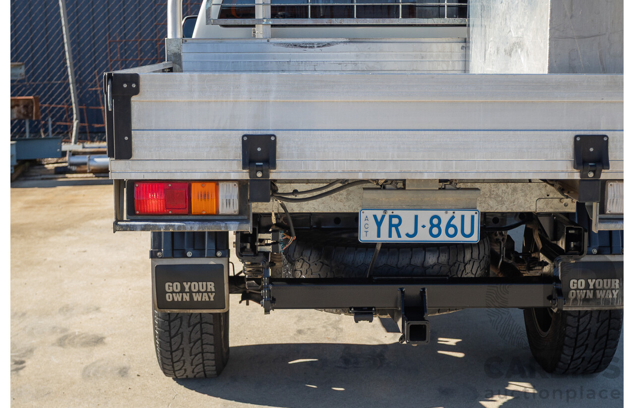 11/2018 Isuzu D-Max SX TF MY18 Crew C/Chas White Turbo Diesel 3.0L