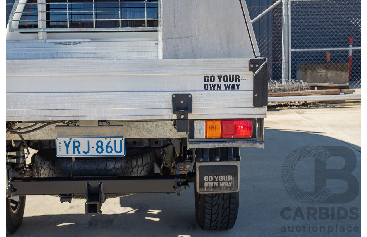11/2018 Isuzu D-Max SX TF MY18 Crew C/Chas White Turbo Diesel 3.0L