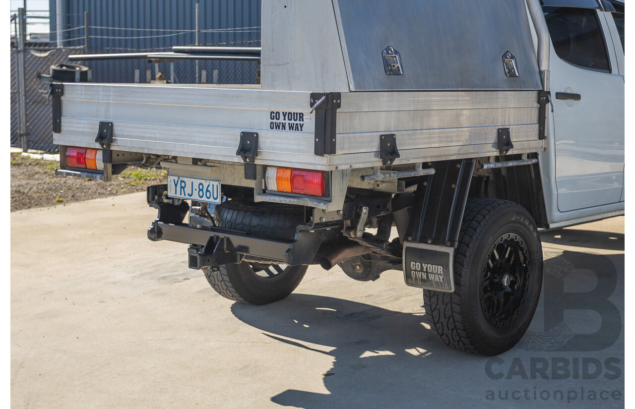 11/2018 Isuzu D-Max SX TF MY18 Crew C/Chas White Turbo Diesel 3.0L