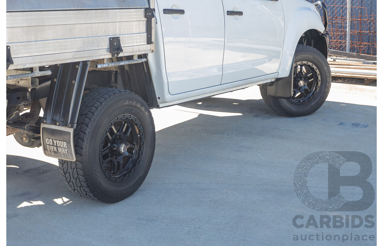 11/2018 Isuzu D-Max SX TF MY18 Crew C/Chas White Turbo Diesel 3.0L