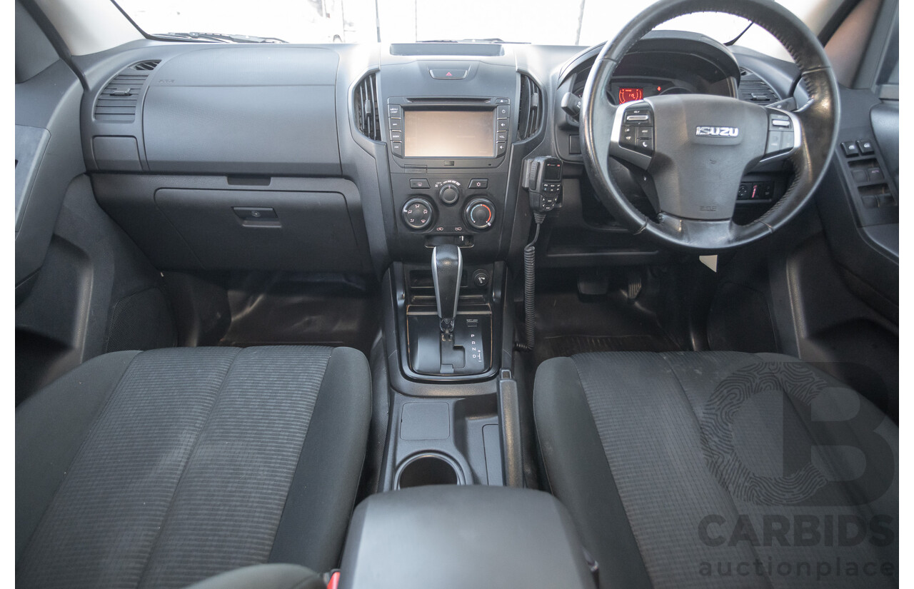 11/2018 Isuzu D-Max SX TF MY18 Crew C/Chas White Turbo Diesel 3.0L