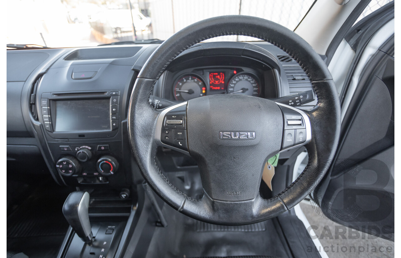 11/2018 Isuzu D-Max SX TF MY18 Crew C/Chas White Turbo Diesel 3.0L