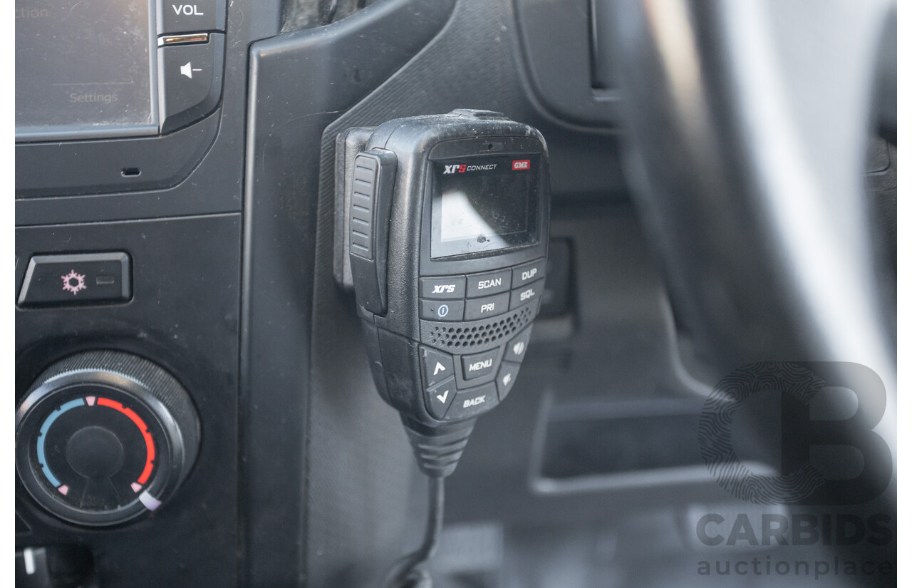 11/2018 Isuzu D-Max SX TF MY18 Crew C/Chas White Turbo Diesel 3.0L