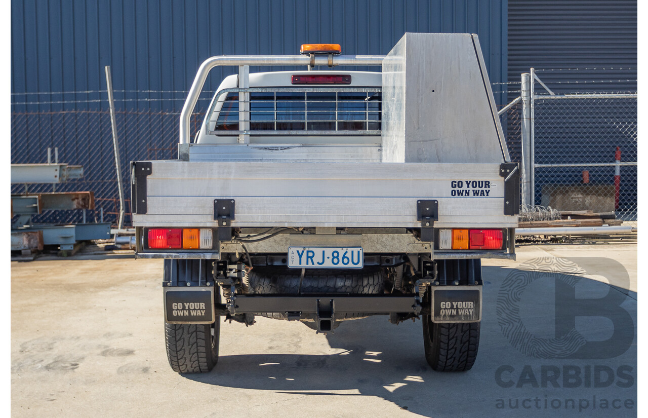 11/2018 Isuzu D-Max SX TF MY18 Crew C/Chas White Turbo Diesel 3.0L