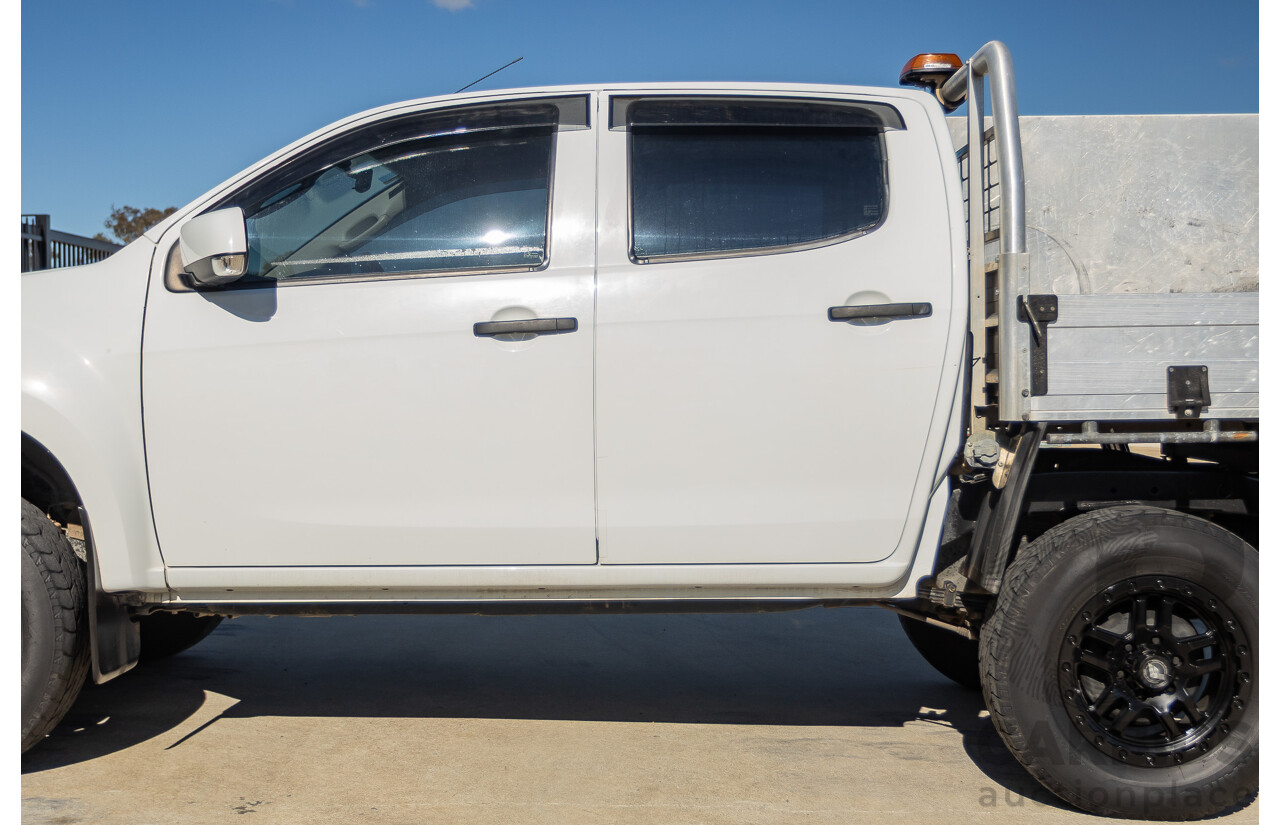 11/2018 Isuzu D-Max SX TF MY18 Crew C/Chas White Turbo Diesel 3.0L