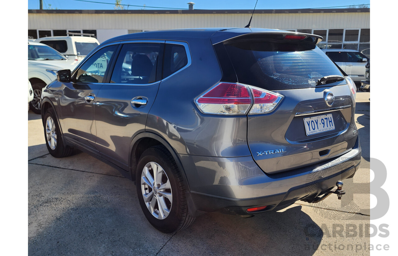 11/2014 Nissan X-Trail ST (fwd) T32 4d Wagon Grey 2.5L