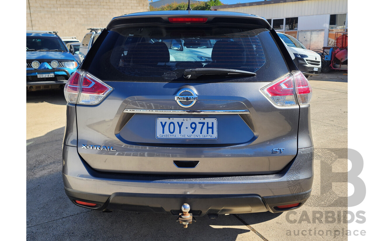 11/2014 Nissan X-Trail ST (fwd) T32 4d Wagon Grey 2.5L