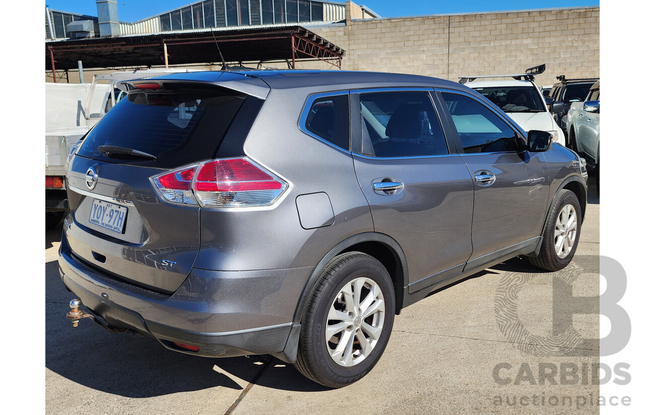 11/2014 Nissan X-Trail ST (fwd) T32 4d Wagon Grey 2.5L