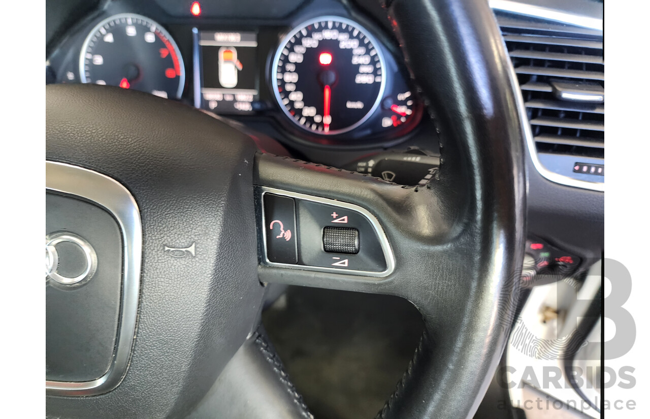 4/2012 Audi Q5 2.0 TFSI Quattro 8R MY12 4d Wagon White 2.0L