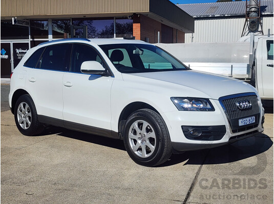 4/2012 Audi Q5 2.0 TFSI Quattro 8R MY12 4d Wagon White 2.0L