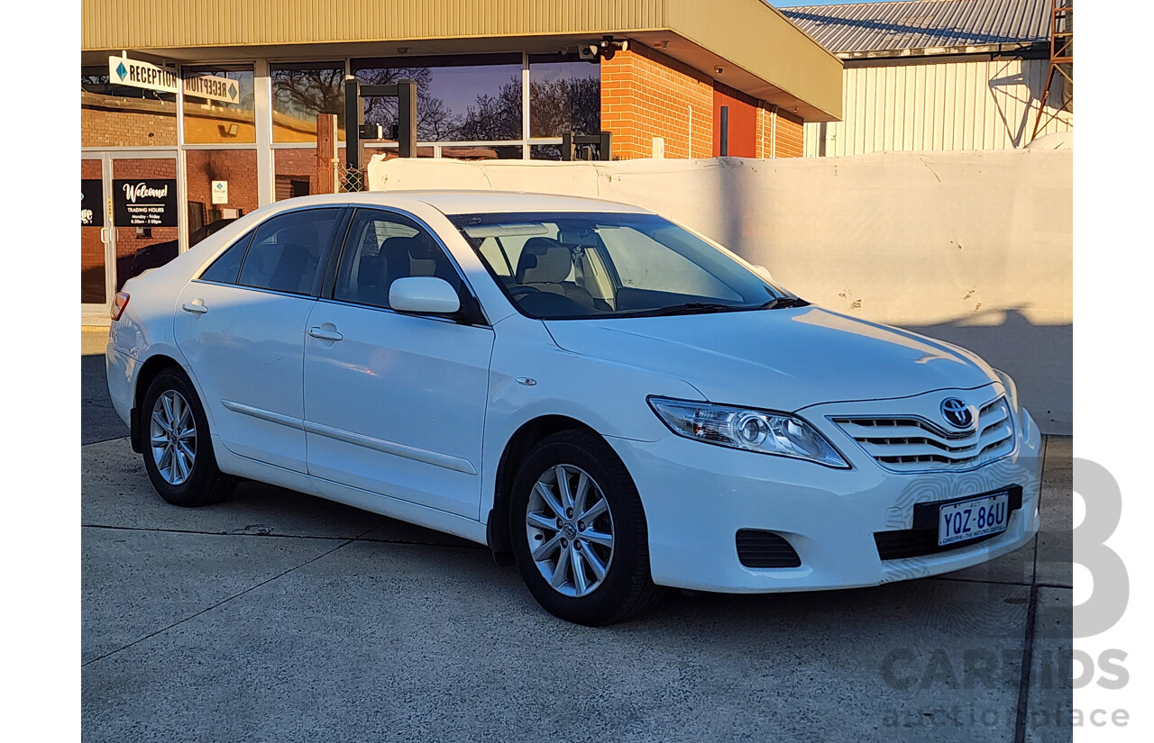 7/2010 Toyota Camry Altise ACV40R 09 UPGRADE 4d Sedan White 2.4L