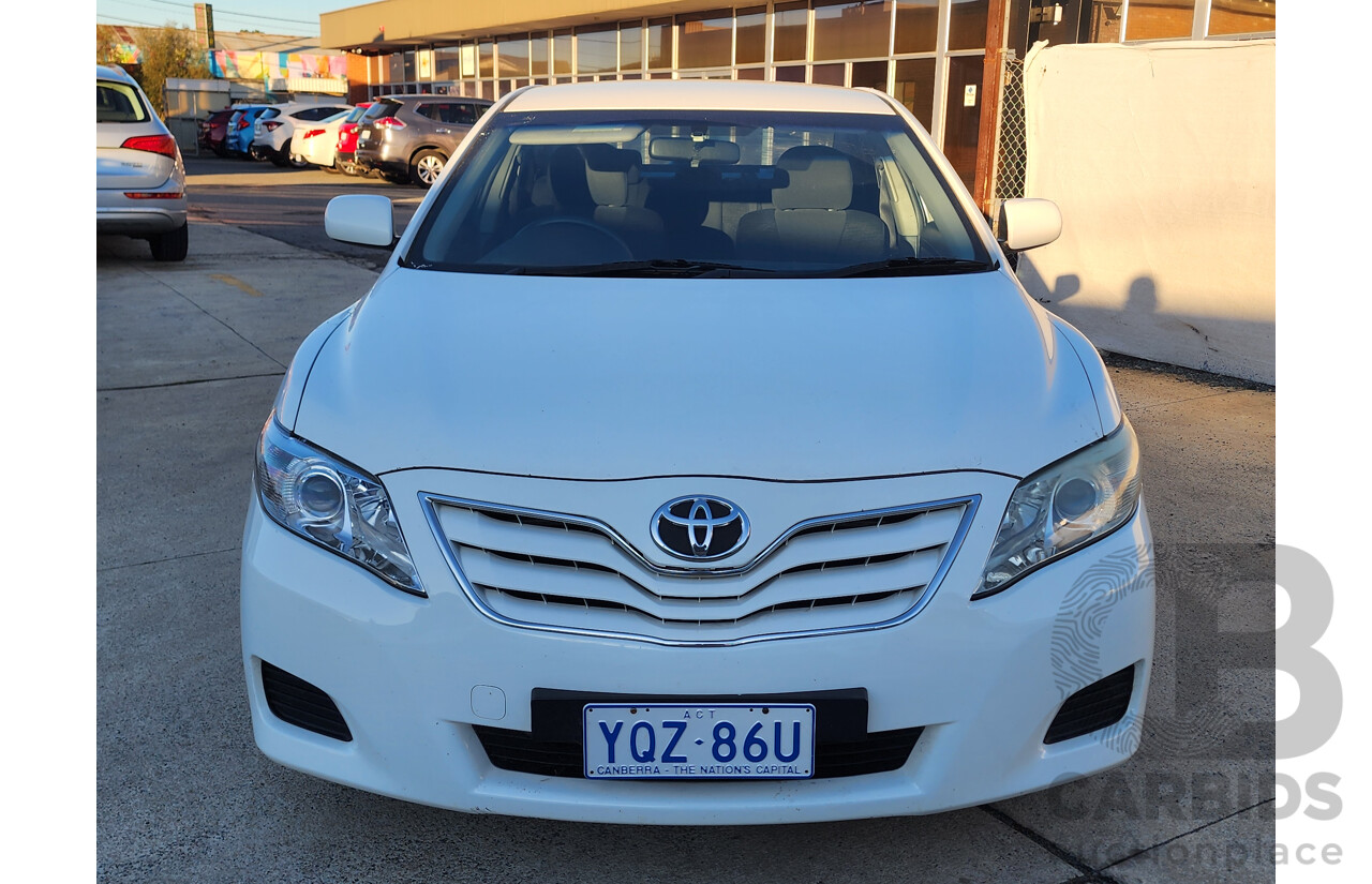7/2010 Toyota Camry Altise ACV40R 09 UPGRADE 4d Sedan White 2.4L
