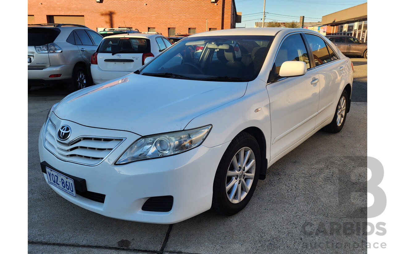 7/2010 Toyota Camry Altise ACV40R 09 UPGRADE 4d Sedan White 2.4L