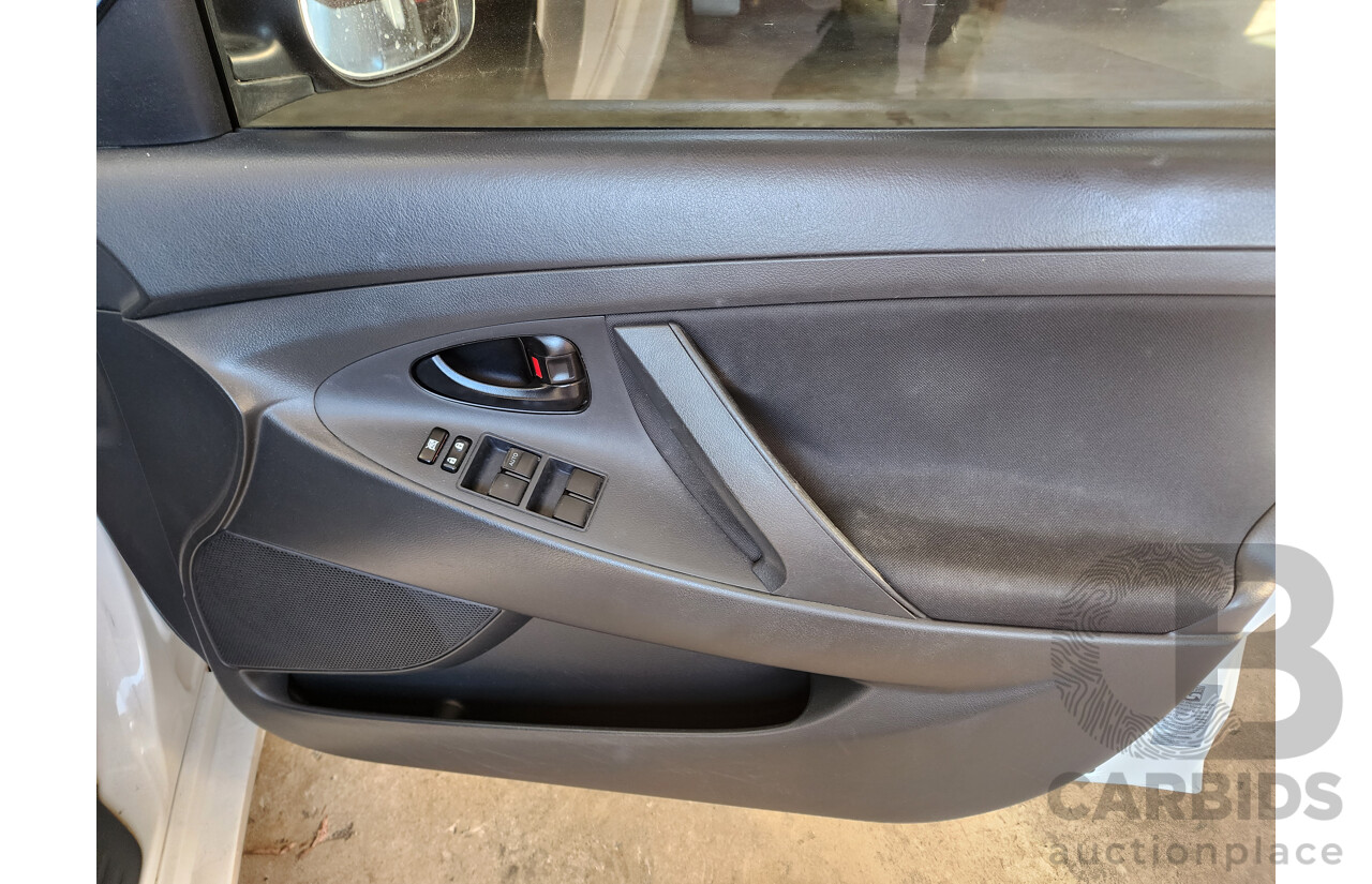7/2010 Toyota Camry Altise ACV40R 09 UPGRADE 4d Sedan White 2.4L