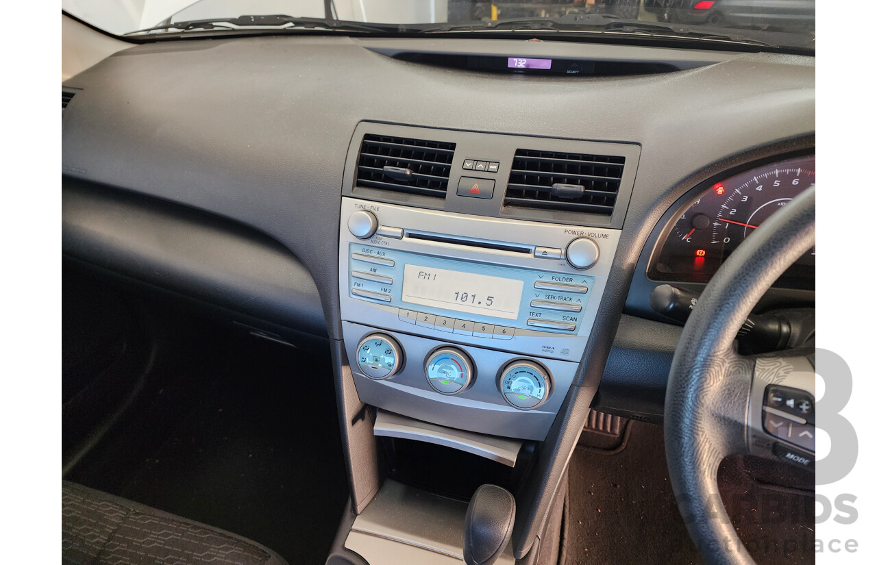 7/2010 Toyota Camry Altise ACV40R 09 UPGRADE 4d Sedan White 2.4L