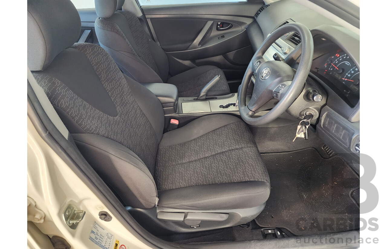 7/2010 Toyota Camry Altise ACV40R 09 UPGRADE 4d Sedan White 2.4L