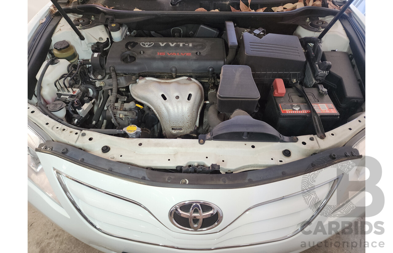 7/2010 Toyota Camry Altise ACV40R 09 UPGRADE 4d Sedan White 2.4L
