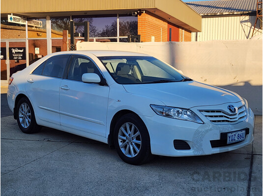 7/2010 Toyota Camry Altise ACV40R 09 UPGRADE 4d Sedan White 2.4L