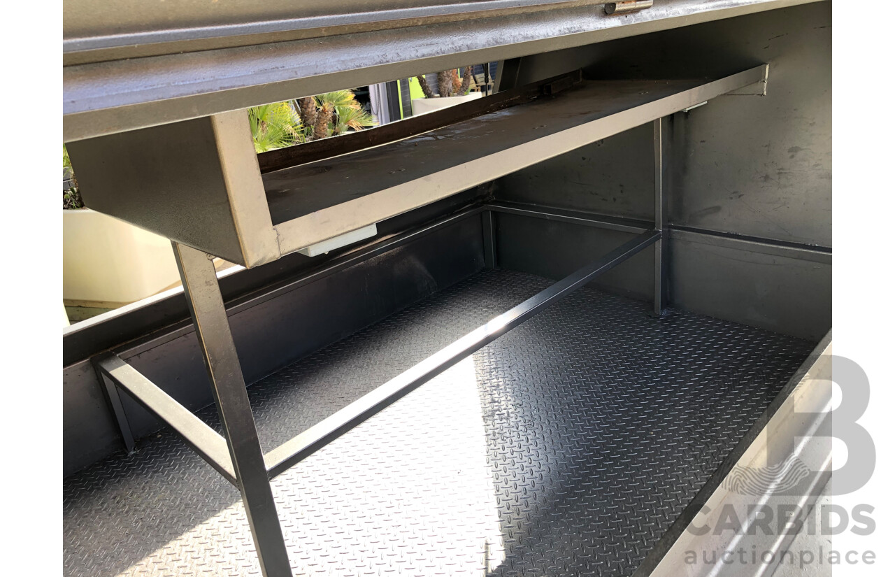 Resort Trailers 7' X 5' Enclosed Single Axle Box Trailer - Manufactured 10/2011