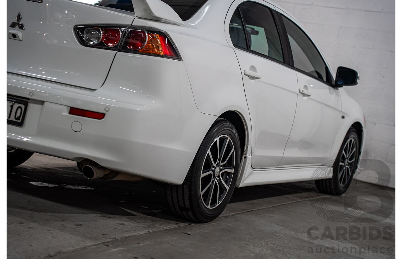 04/2016 Mitsubishi Lancer ES Sport (FWD) CF 4D Sedan Diamond White 2.0L