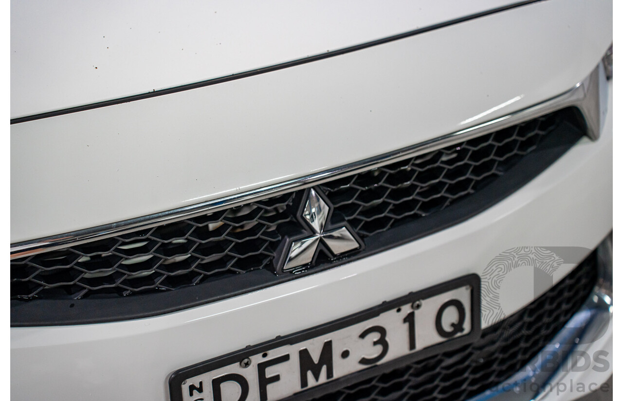 04/2016 Mitsubishi Lancer ES Sport (FWD) CF 4D Sedan Diamond White 2.0L