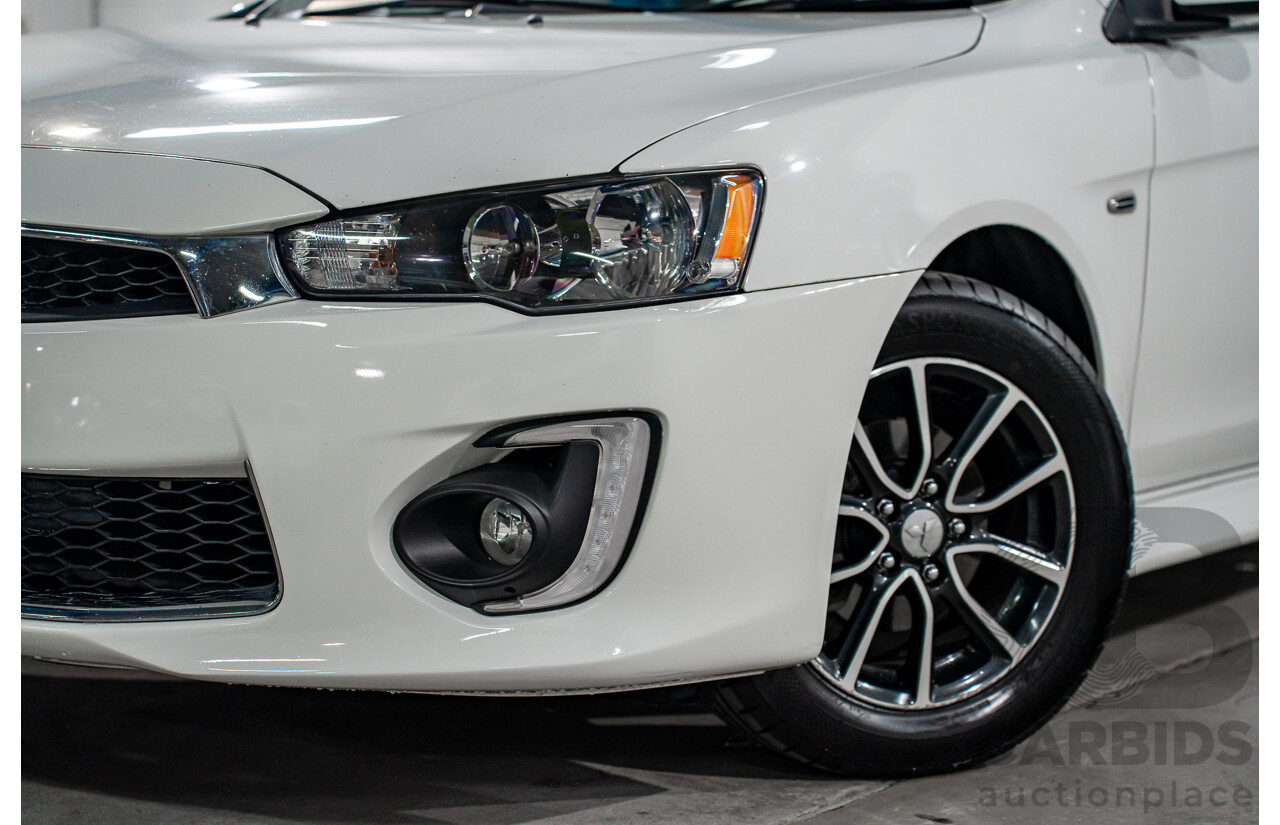 04/2016 Mitsubishi Lancer ES Sport (FWD) CF 4D Sedan Diamond White 2.0L