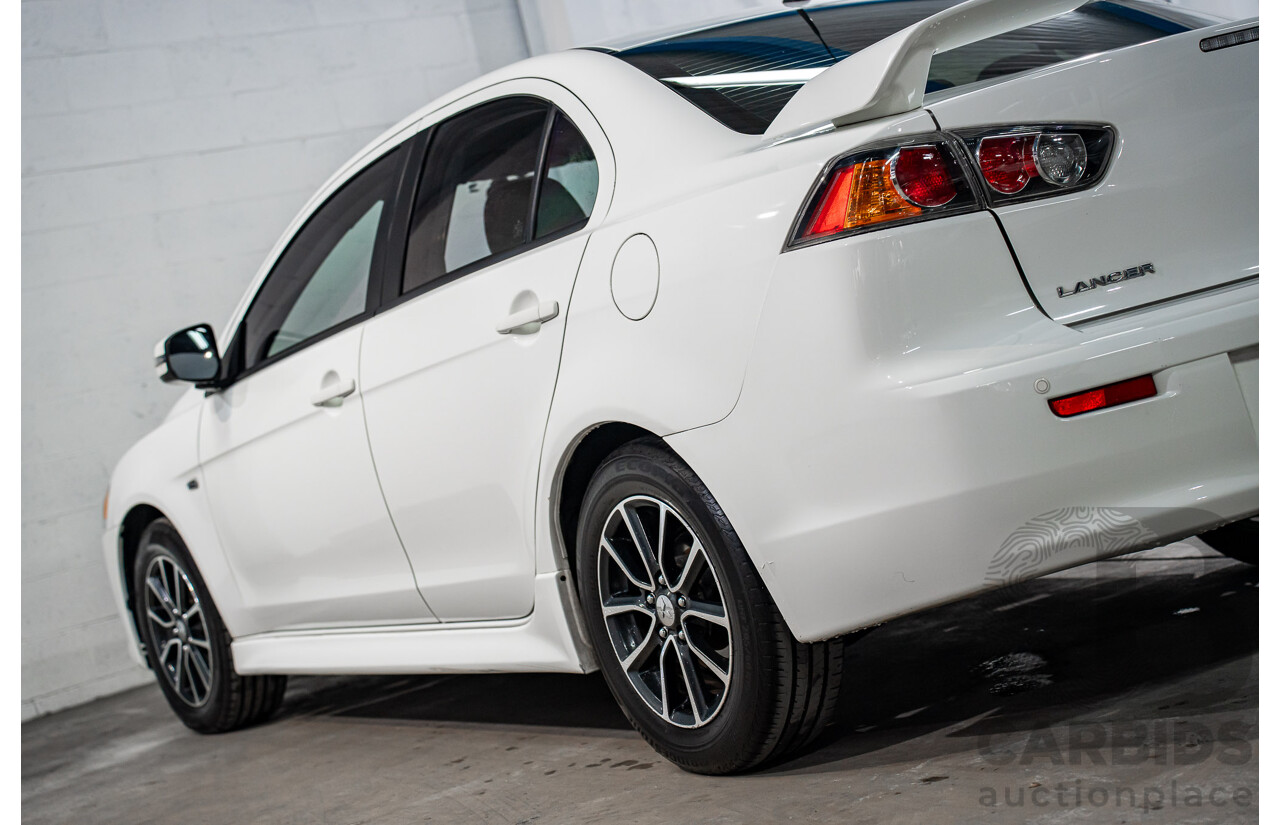 04/2016 Mitsubishi Lancer ES Sport (FWD) CF 4D Sedan Diamond White 2.0L