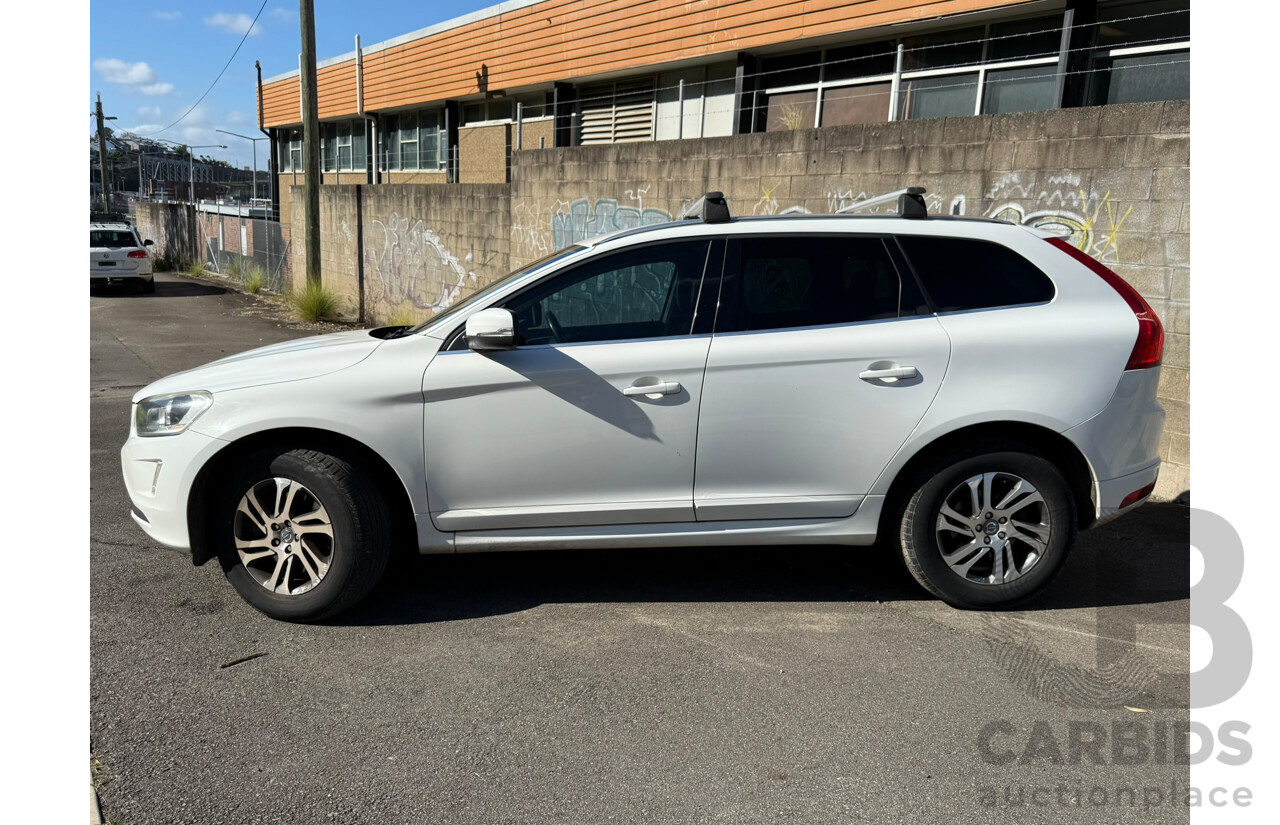 02/2014 Volvo Xc60 T5 KINETIC FWD DZ MY14 4D Wagon White 2.0L