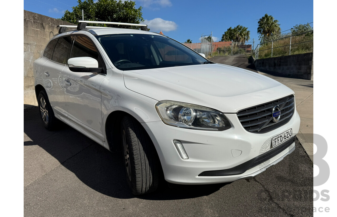 02/2014 Volvo Xc60 T5 KINETIC FWD DZ MY14 4D Wagon White 2.0L