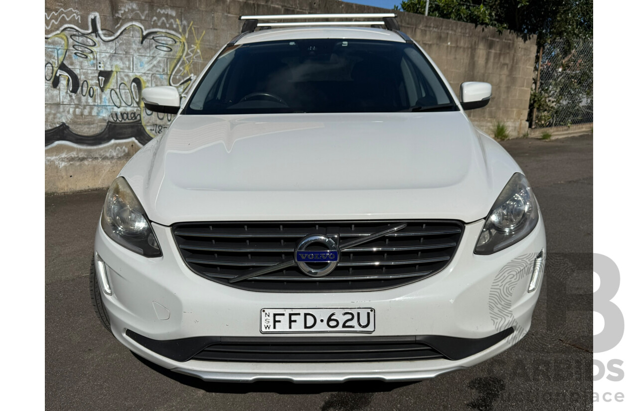 02/2014 Volvo Xc60 T5 KINETIC FWD DZ MY14 4D Wagon White 2.0L