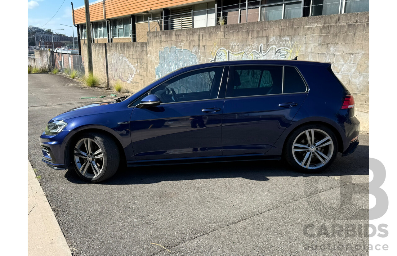 01/2020 Volkswagen Golf 110 TSI Highline FWD AU MY20 5 Door Hatchback Blue 1.4L